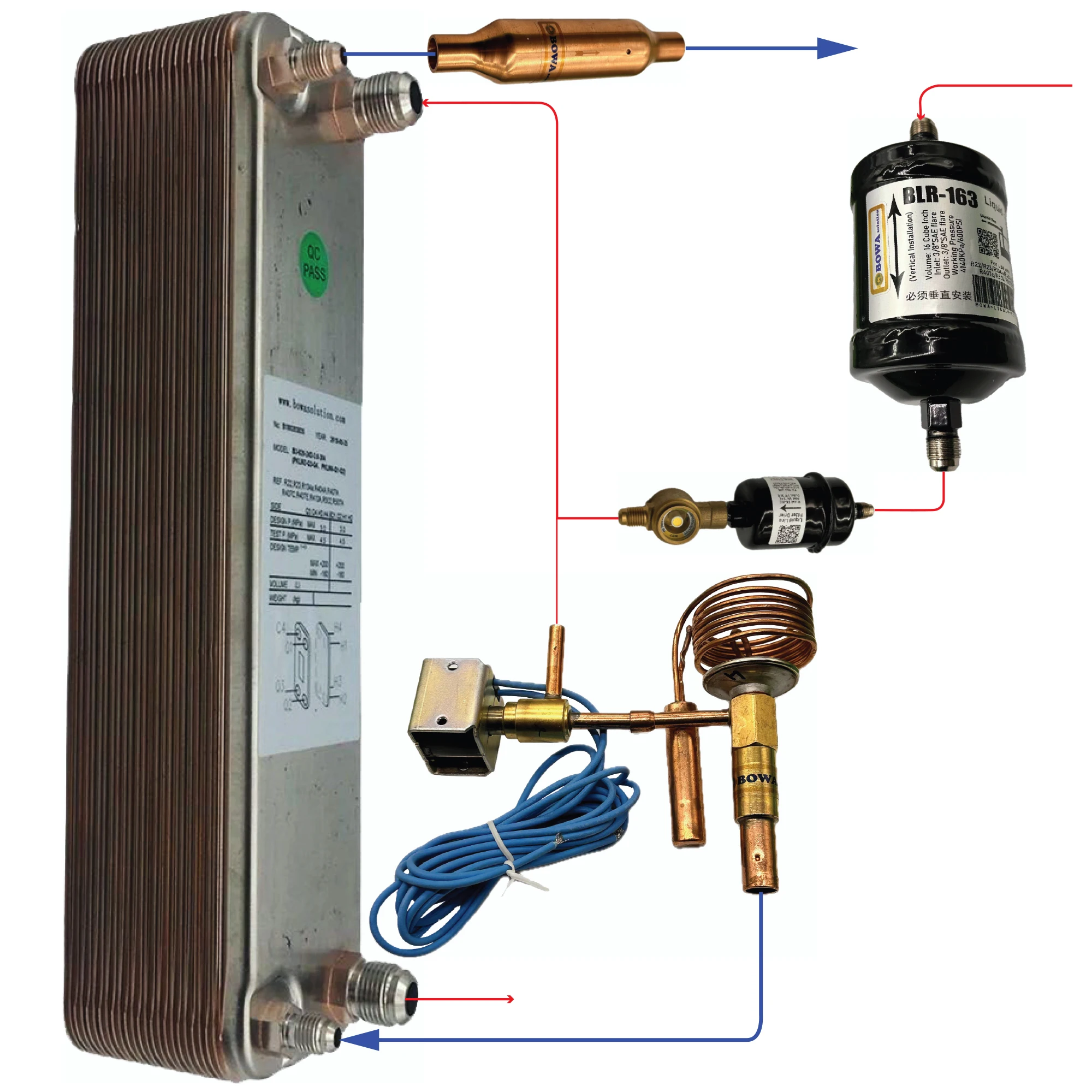 Phe Evaporator, 000, BTU, 4HP, 3HP - detail 32