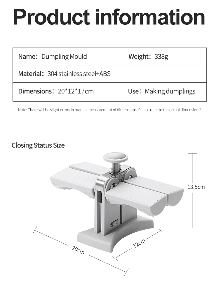 Low Price Double Head Automatic Dumpling Maker Machine Mould Quickly