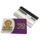 Cards With Card Number Plastic Gift Cards With Logo And Barcode Qr Code Pvc Gift Card Serial Number Discount PVC Cards
