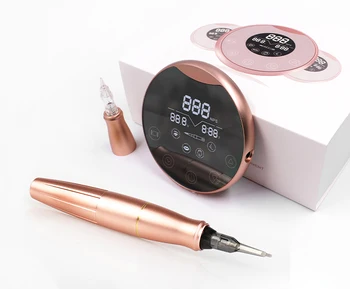 Biomaser P90 Eyebrow PMU Tattoo Machine Pen Set Universal Cartridge Needle Dermografo Permanent Makeup Microblading Machine