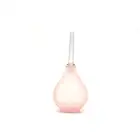 224ML Medical Grade PVC Transparent Blue Safe Enema Bulb Anal Clean Douche For Women Men