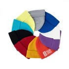 Warm Stylish Outdoor Multi Color Embroidery Warm Ski Winter Knitted Hats