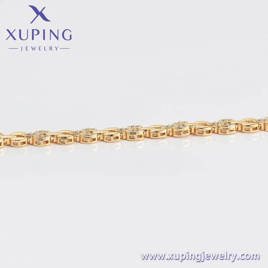 bracelet-445 xuping  Wholesale Girlfriends 18K Gold color Bracelet Female Personality Design Luxurious Temperament Bracelet