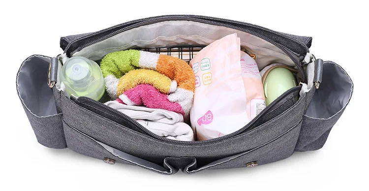Wholesale High Quality Storage Container Custom Design Household Sundries Diaper bag Stroller Bag Baby Stroller Organizer