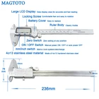 Caliper 0-300MM 6" 0.01 Insize Inside Groove Digital Caliper Dial Vernier Caliper