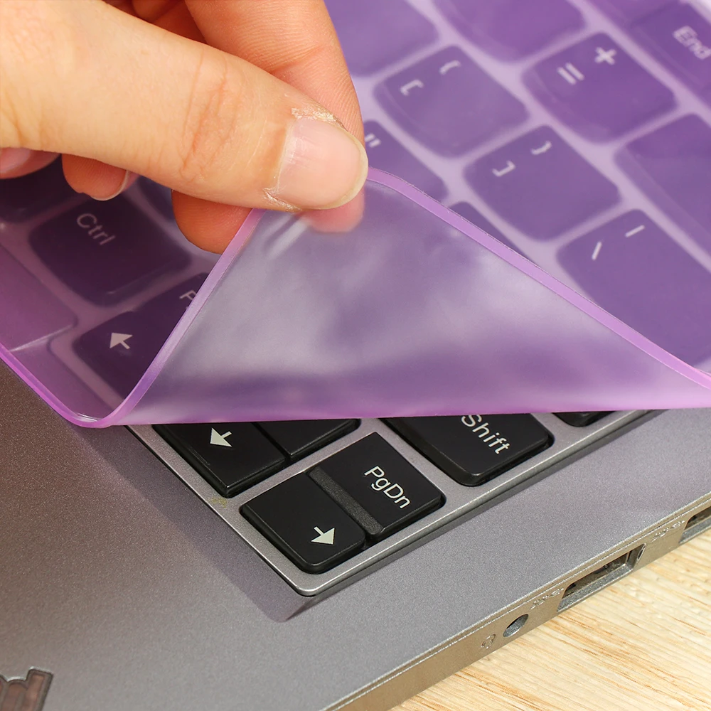 Universal Silicone Keyboard Cover – Dust & Waterproof Skin For 13 14 15 Inch Laptops – Clear