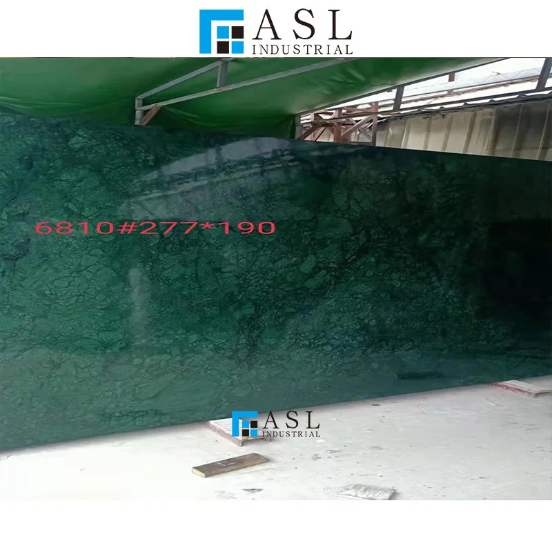 Indian  emerald green marble tiles verde guatemala guetemala empress Green Marble Slab