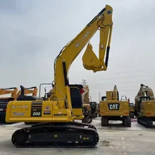 Komatsu Crawler Excavator PC200 PC220 Effciency Construction Machinery 20 ton Used Komatsu Excavator