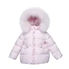 Winter Thick Coat Winter Wholesale Price Women Winter Jackets Fox Fur Collar Down Kids Thick Coat
