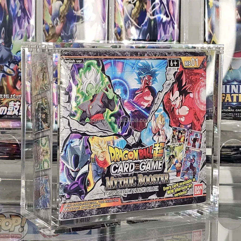 Ray Yi Custom Clear Acrylic Magnetic Dragon Ball Super Booster Box