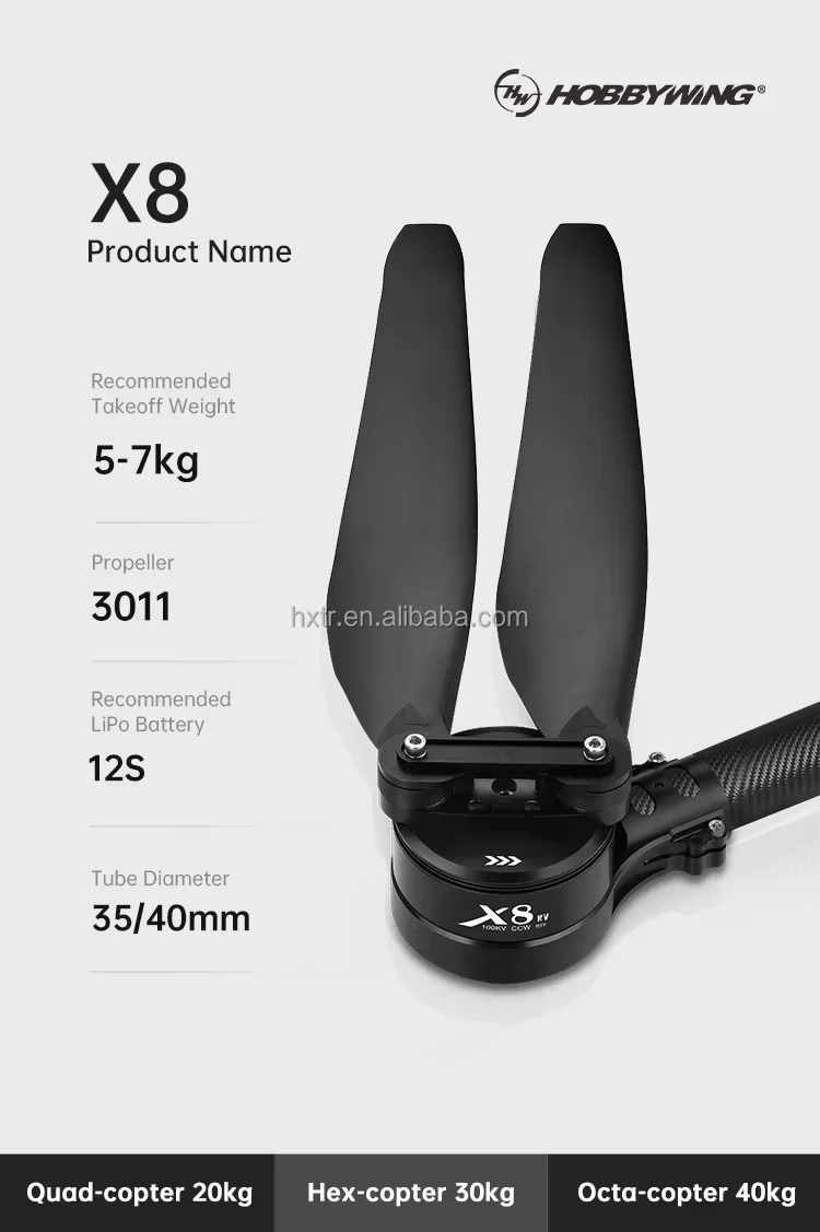 Motoresc, PFLY, Waterproof, X8, Brushless - detail 20