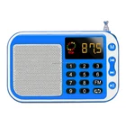 Mp3 Player Usb Mp3 Mini Portable FM Radio MP3 Player Sound Box Speaker Recording Mic With TF Card USB Slot