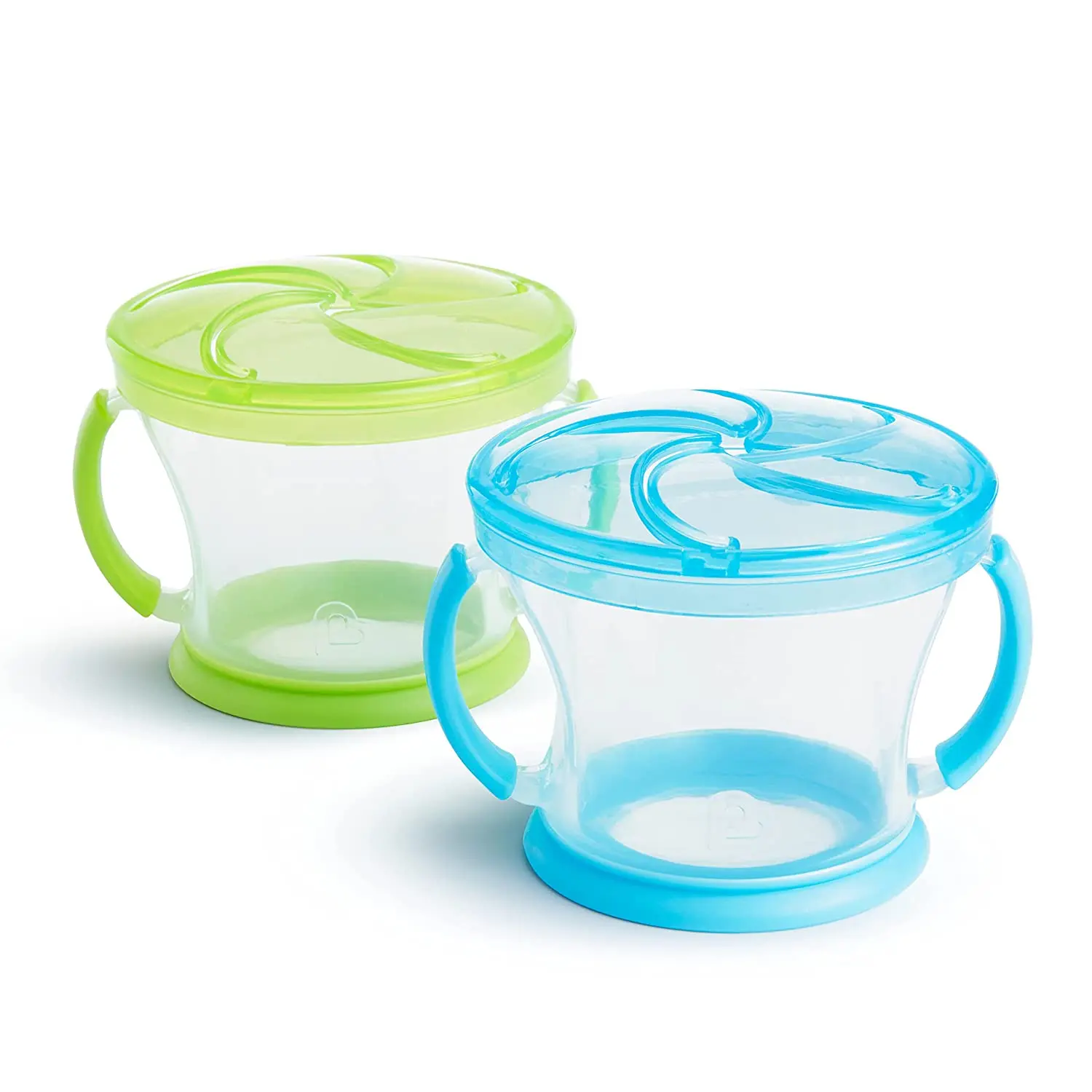 Snack Cups for Toddlers Snack Containers Baby Treat Catcher with Lid Food Container Dishwasher Safe and BPA Free
