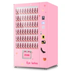XY-DRE-10C Women Girls Pink Eye Lashes Vending Machine For False Lashes