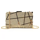 Purse Evening New Arrival Luxury Metal Glitter Gold Purse Wedding Handbag Ladies Evening Clutch Bag