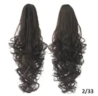 Hair Extensions Synthetic Long Body Wave False Hairpieces Hair Extensions Heat Resistant Kinky Curly Wigs