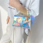 Pearl Bag 2021 New Summer Transparent Pearl Chain Jelly Bag Handtasche Designer Women Mini Handbags