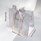 Gift Bag Bags Grey Marble Gift Bag For Christmas/wedding/Baby Shower/Birthday Party Favors Gift Packaging Box Paper Bags