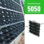 Artificial Garden Home Artificial Vertical Green Plastic Pot Hydroponic Wall Garden Vertical