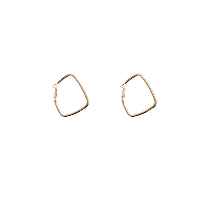 simple square earrings women atmosphere simple earring sense of luxury earrings jewelry
