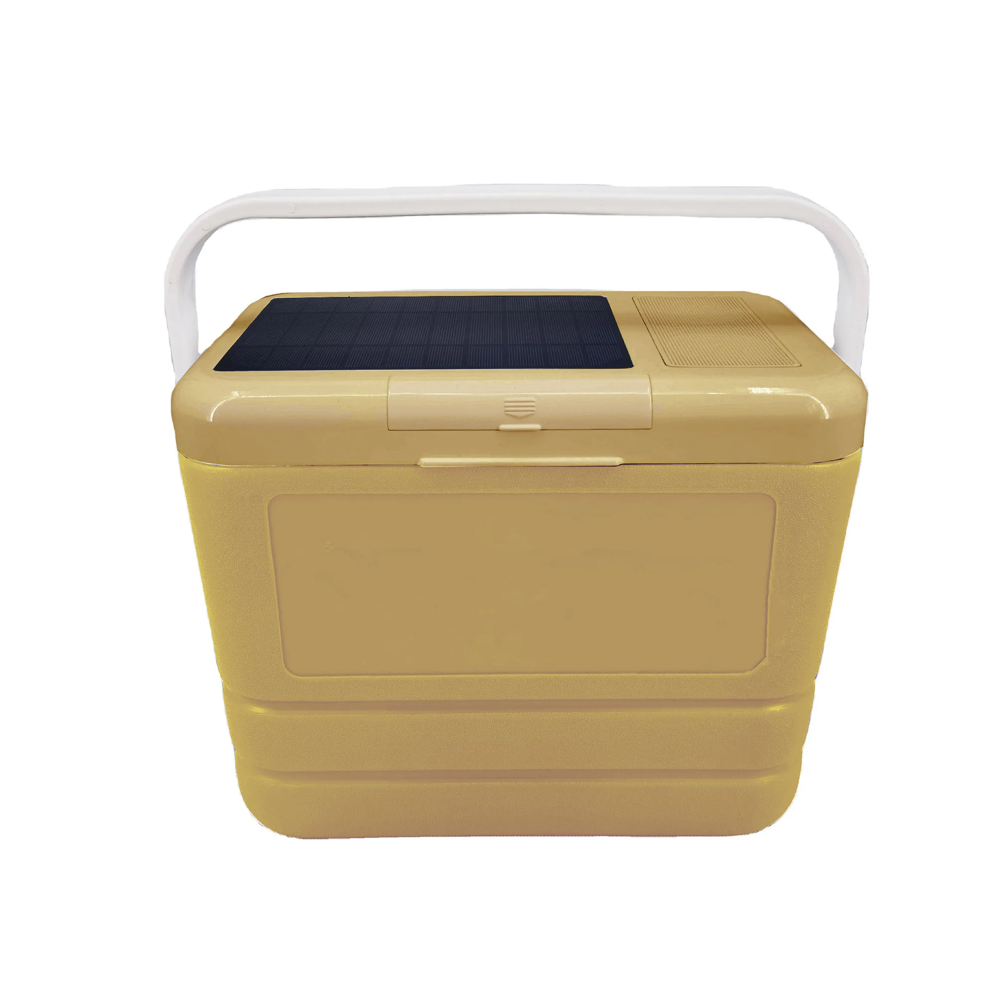 Portable Camping Solar Ice Chest Cooler Box With High Quality Speakers