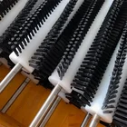 China Photovoltaic Solar Panel Cleaning Spiral Roller Brush Manufacturer