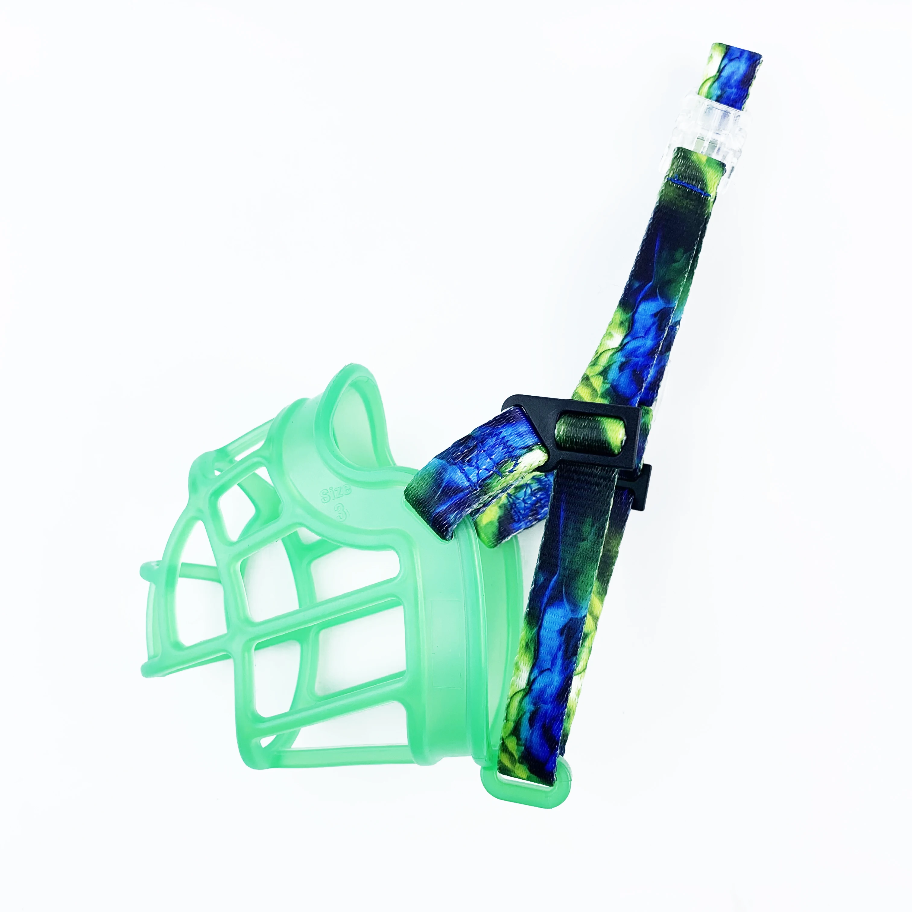 colorful basket muzzle