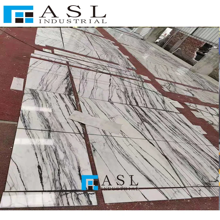 Clivia White Marble with green veins for wall tiles light green gold and white marble tilestile