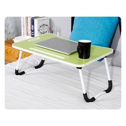 CX511 High Quality Laptop Desk Foldable Bed Table with Drawer Home Office College Student Computer Desk Laptop Table For Bed