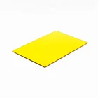Board Certificated By ISO9001:2000 Polycarbonate Solid Sheet Yellow PC Board