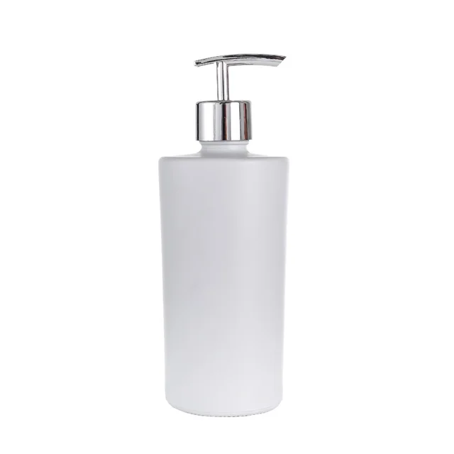 Wholesale empty bottles Press bottles hand sanitizer glass empty bottles