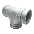 Grooved Grooved Hot Sale Manufacture Galvanized Grooved Equal Or Reducing Tee For Fire Safety