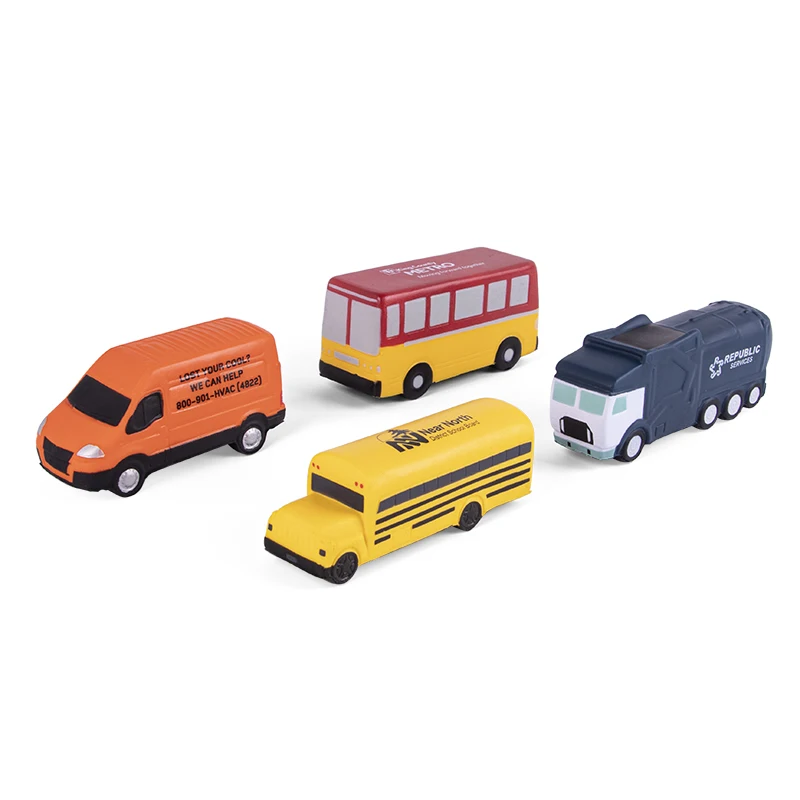 Customizable Anti-Stress Truck-Designed PU Toy Stress Balls