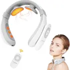 Massager Men Home Office Use Pain Relief Cordless Intelligent Heated Neck Massager For Women Men Gift
