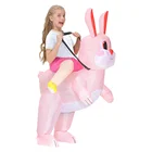 Suit Easter Riding Bunny Half-Length Festive Cosplay Inflatable Bunny Costume Suit