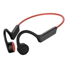 Ip56 Sweatproof Super Base Open Ear Headphone Neckband Over The Ear Bluetooth Bone Conduction Headset