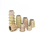 Nuts Made In China High Quality Zinc Alloy Wood Inlaid Nuts