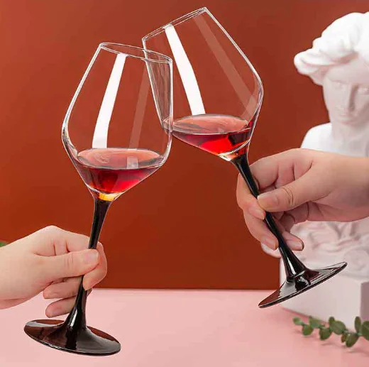 Transparent wine glass cup party wedding use high end wine cups for drinking wine customized accept