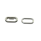 Button Factory Directly Wholesale Oval Eyelet Button Fashion Clothing Button