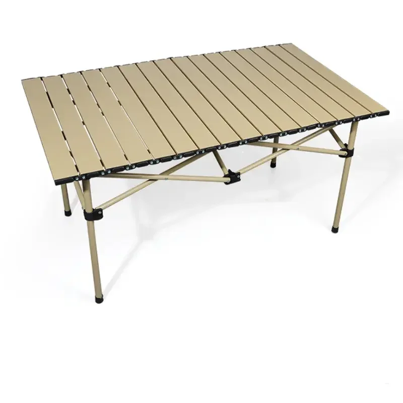 Manufacturer customized outdoor folding table wooden camping table bamboo portable picnic table