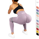 Apparel 2021 Fitness Apparel Women Active Wear Private Label Tiktok Popular Ruched Butt Legging Yoga Pants