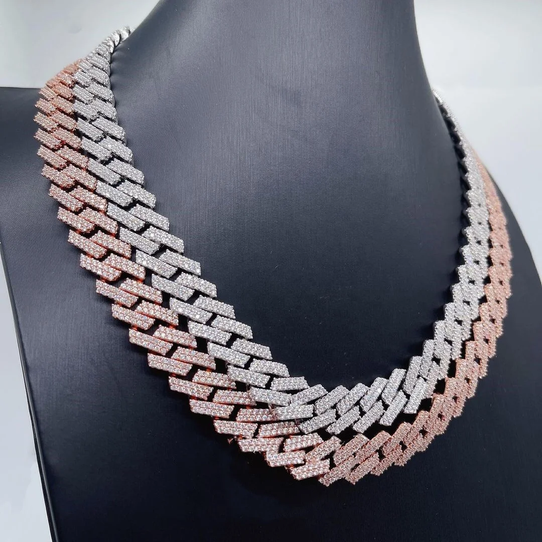 Moissanite Cuban Link Chain 