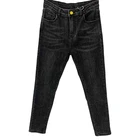 Stretch Stretch 10.5oz Black 73% Cotton Stretch Good Quality Yarn-dyed Denim Fabric Supplier