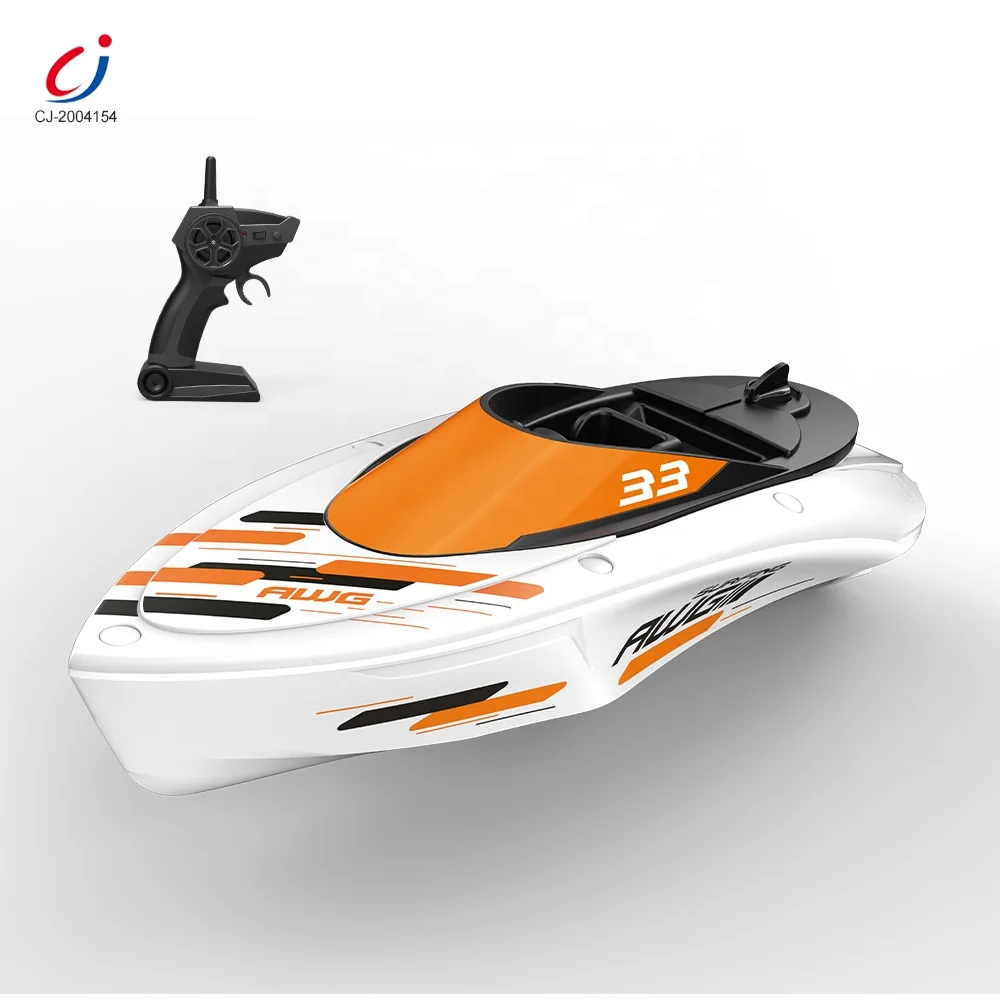 Chengji children boat toys H133 speedboat remote control 2.4g rc plastic remote control rc ship toy boats for kids