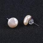 Studs New Arrival Various Color Irregular Keshi Natural Trendy Studs Pearl Earrings