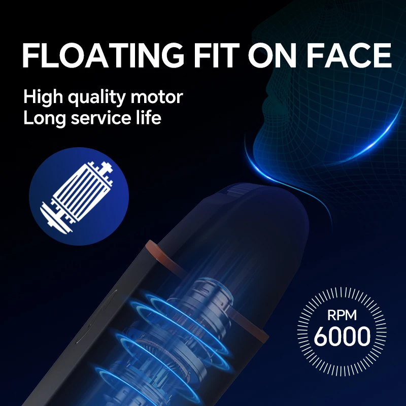 Portable Men's with Reciprocating Beard Shaving Blade USB Charging Dedicated Electric Shaver manufacture