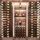Custom Size Color Aluminum Wine Cellar Rack Pegs Wall Mount Wine Pins Wine Pegs