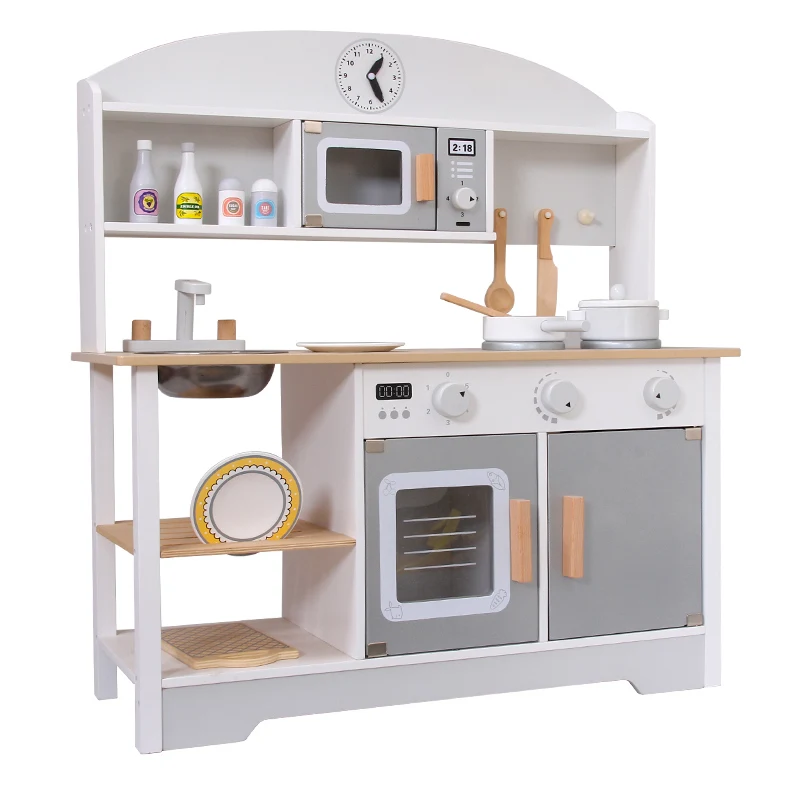 childrens large wooden kitchen