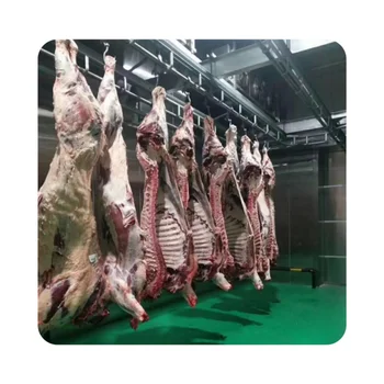 Factory Production Cattle Carcass Manual Convey Rail Meat Processing