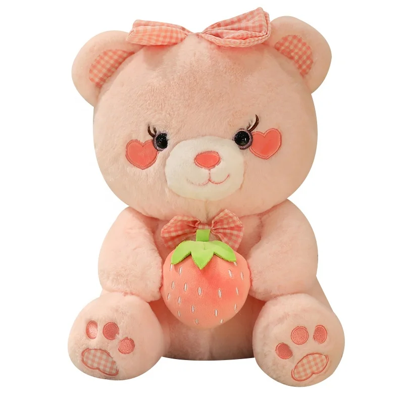 strawberry bear plush